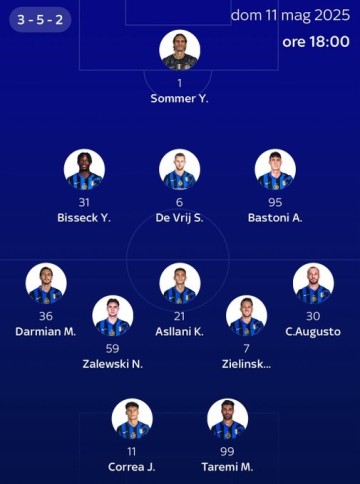 j9九游真人游戏第一品牌登录入口天空预测国米战都灵首发：科雷亚、塔雷米、阿斯拉尼、达米安在列