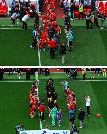 ag九游会亚洲真人第一品牌理查兹谈水晶宫利物浦互相列队：我们非常感激，两队都配得上奖杯